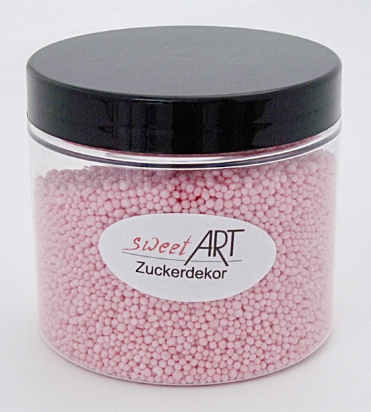 Zuckerperlen Mini Glimmer Pink 40 g bei sweetART-1